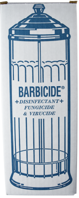 Professional Cleaning Acrylic Disinfecting Jar for Sterilizing Manicure Tools