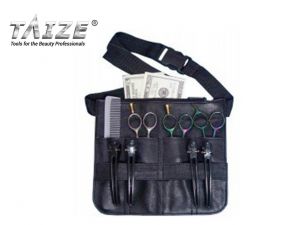 Genuine Leather Shear Holster / Case Sturdy Nylon belt