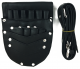 Leather Shear Holster - 6 loops - Black 