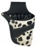 Leather and Fur Shear Holster - Dalmatian 