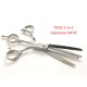 high quality 2-in-1 Stainless Steel barber hair cutting thinning tool and hair dressing scissor 